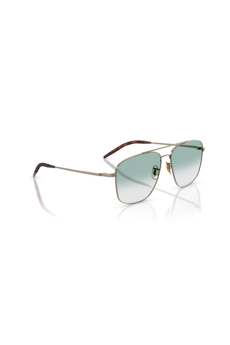 58mm Square optical glasses, Alternate, color, Gold