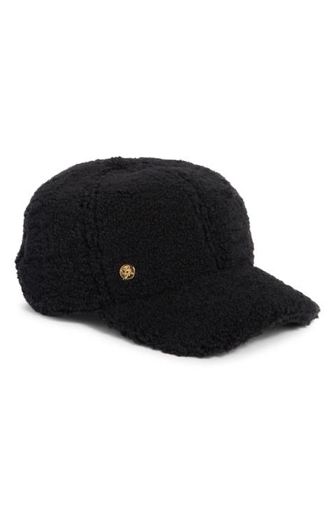 Faux Shearling Baseball Cap