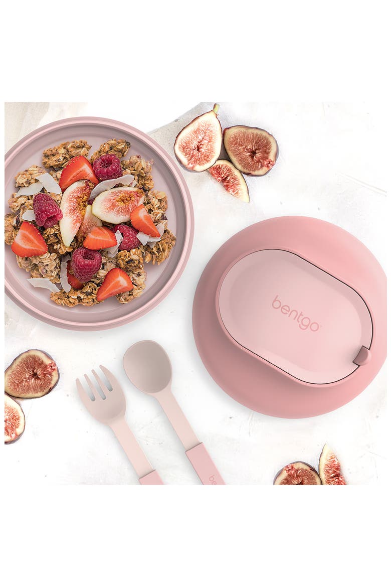 Bento Bowl Lunch Box Set, Alternate, color, BLUSH