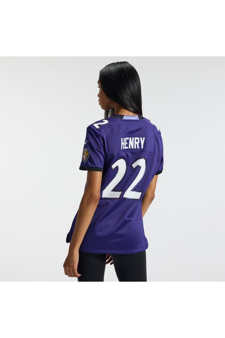 Women's Nike Derrick Henry Purple Baltimore Ravens Team Game Jersey, Alternate, color, Purple