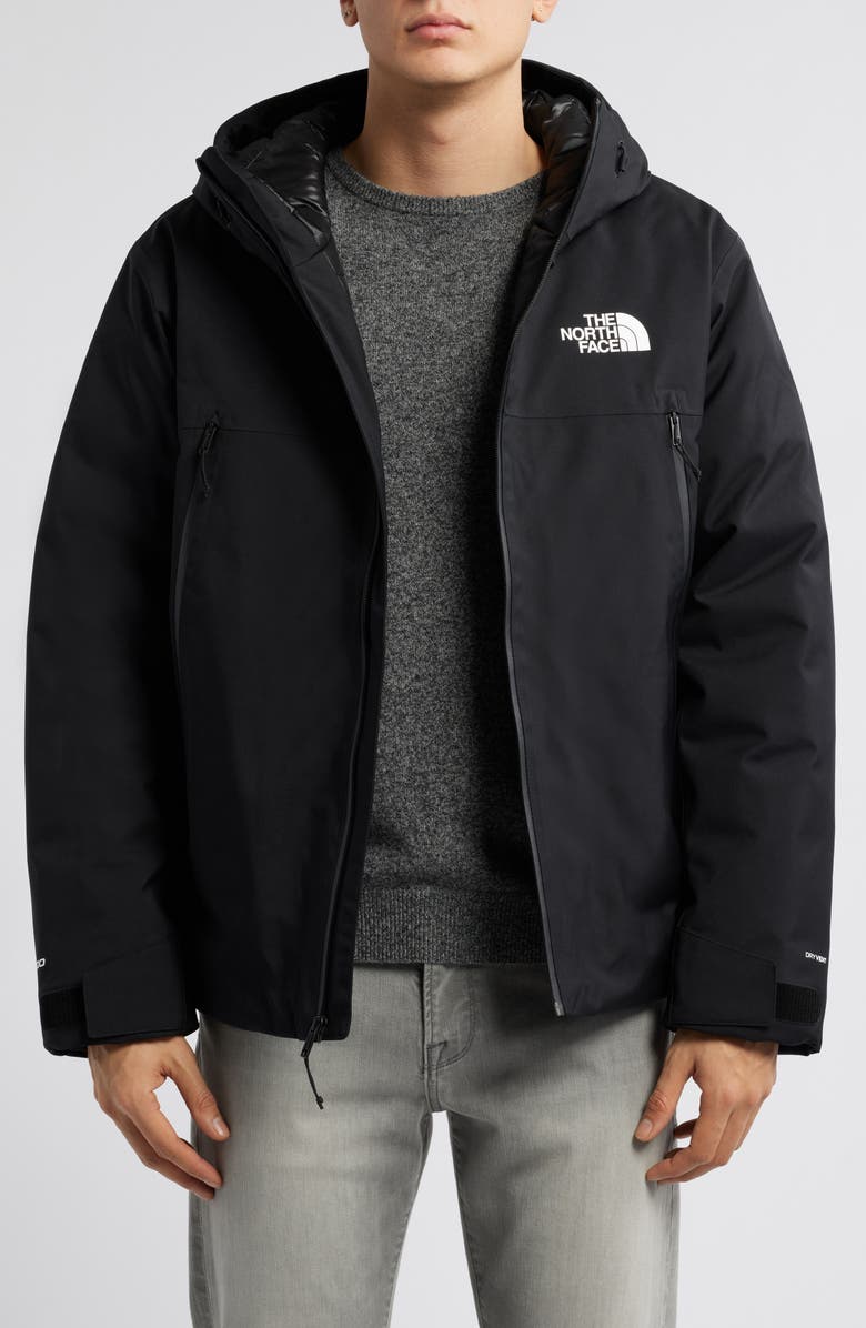 The North Face MTN Range Water Repellent Insulated Jacket, Main, color, 