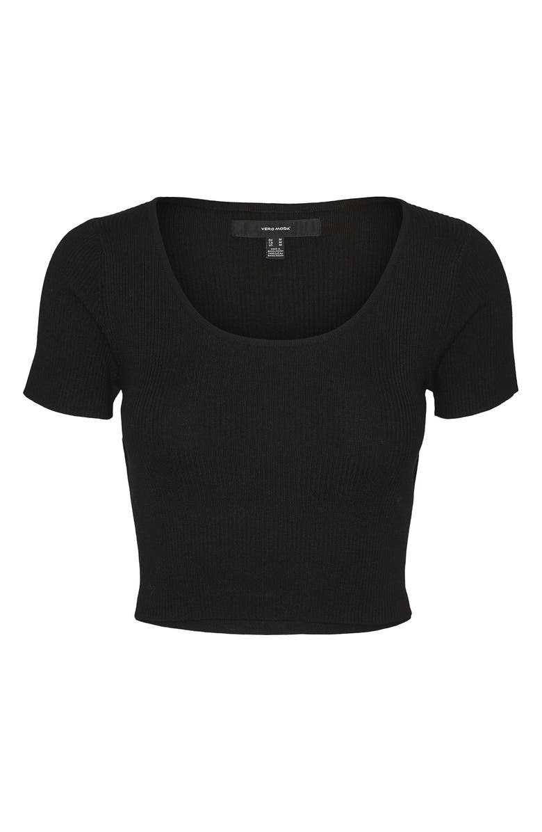 VERO MODA Amy Open Tie Back Crop Top, Main, color,