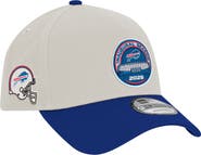 New Era Men's New Era White/Royal Buffalo Bills Highmark Stadium Inaugural Season A-Frame 9FORTY Adjustable Hat