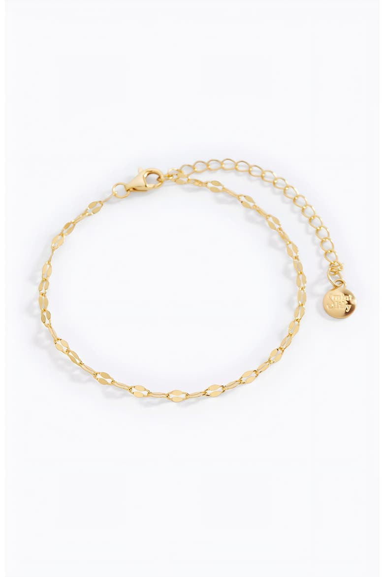Petal Chain Bracelet, Main, color, Gold