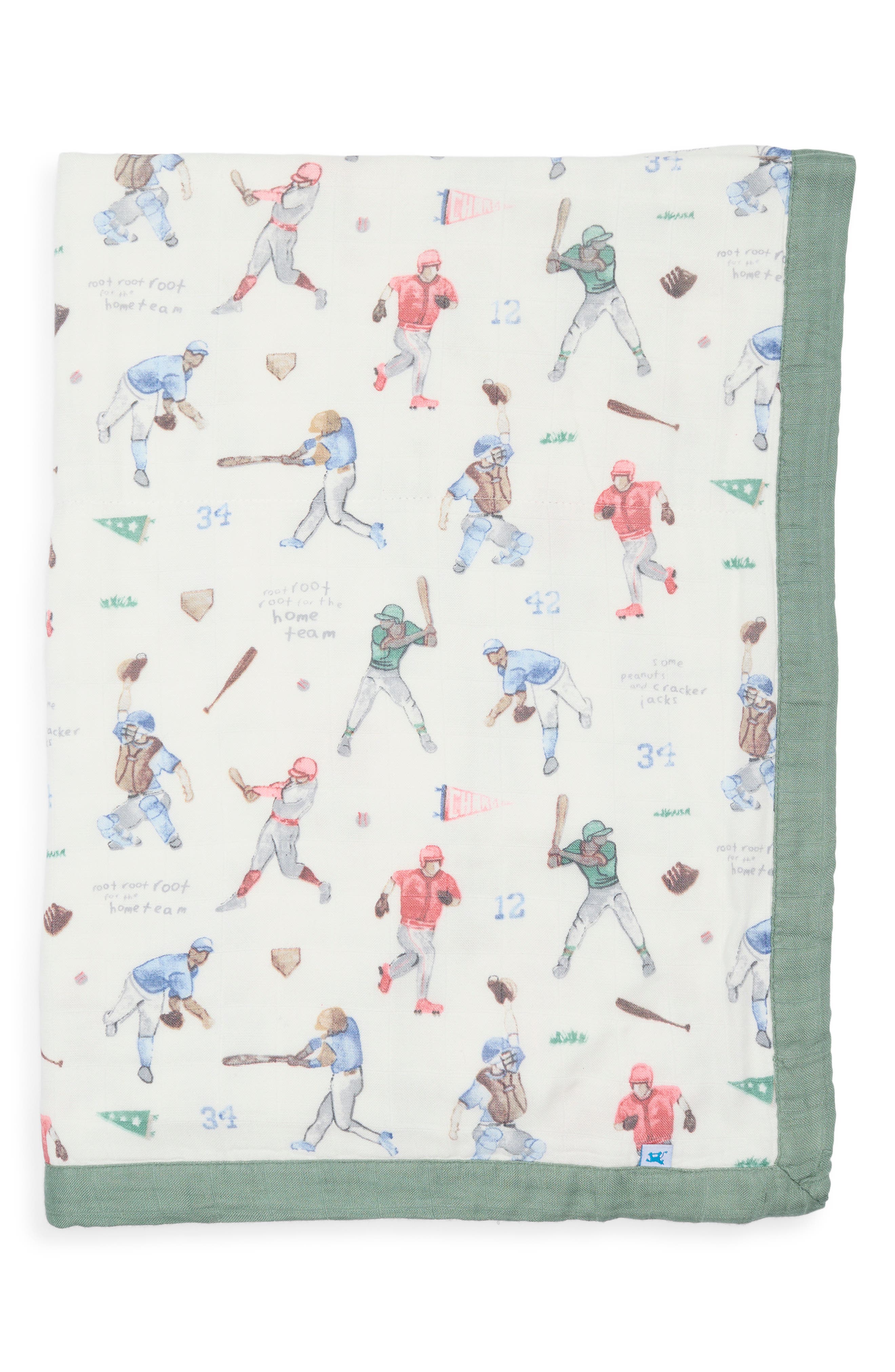 little unicorn Deluxe Muslin Baby Receiving Quilt