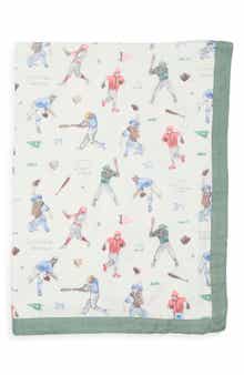 little unicorn Deluxe Muslin Baby Receiving Quilt