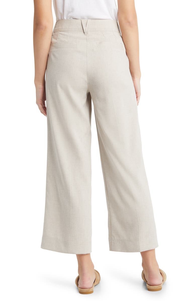 Wit & Wisdom 'Ab'Solution Skyrise Double Button Pants, Alternate, color, Stone