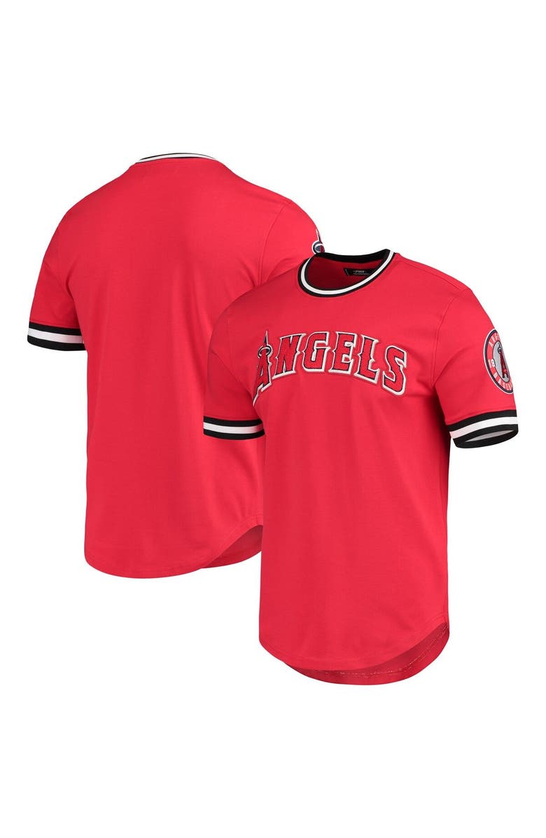 PRO STANDARD Men's Pro Standard Red Los Angeles Angels Team T-Shirt, Main, color, Red