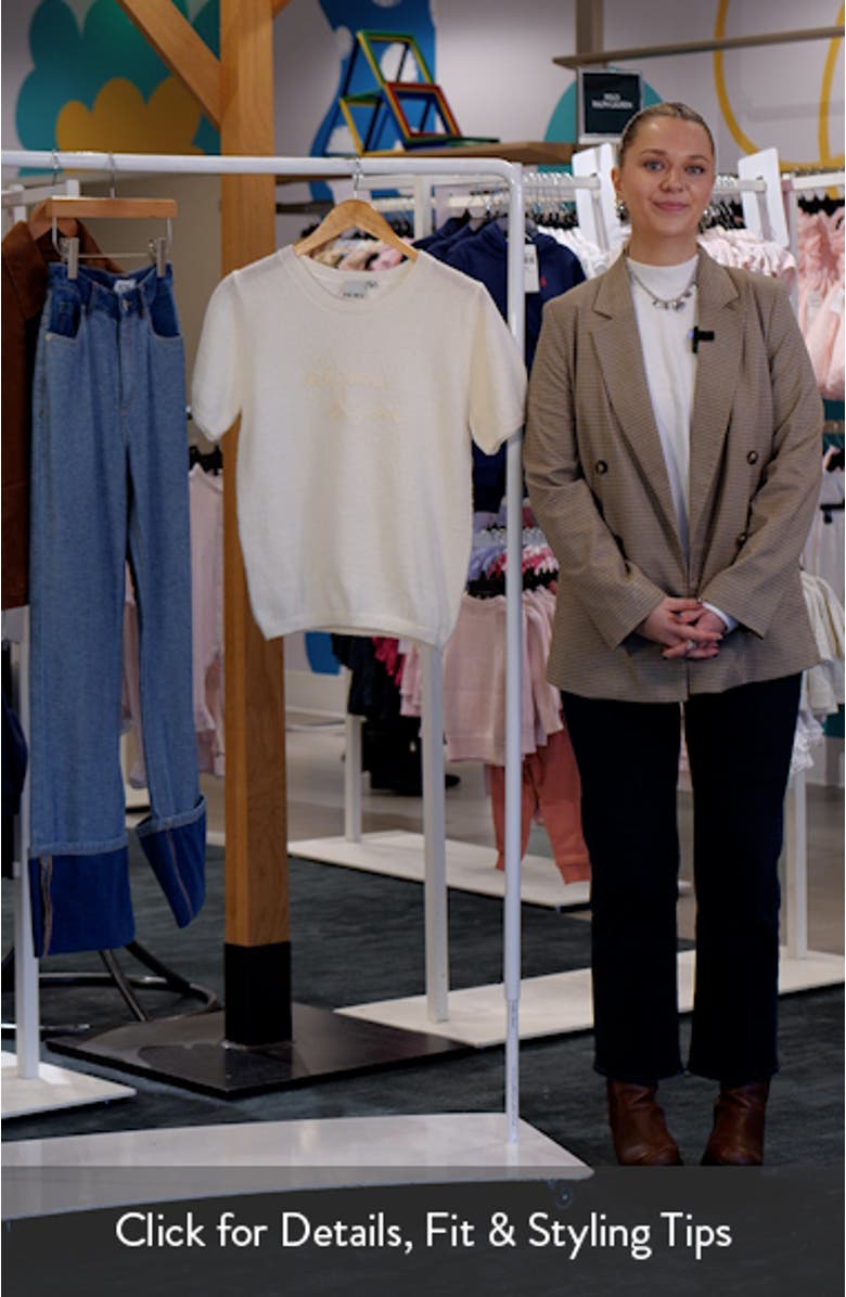 Ihdamilo Crewneck Knit Top, sales video thumbnail