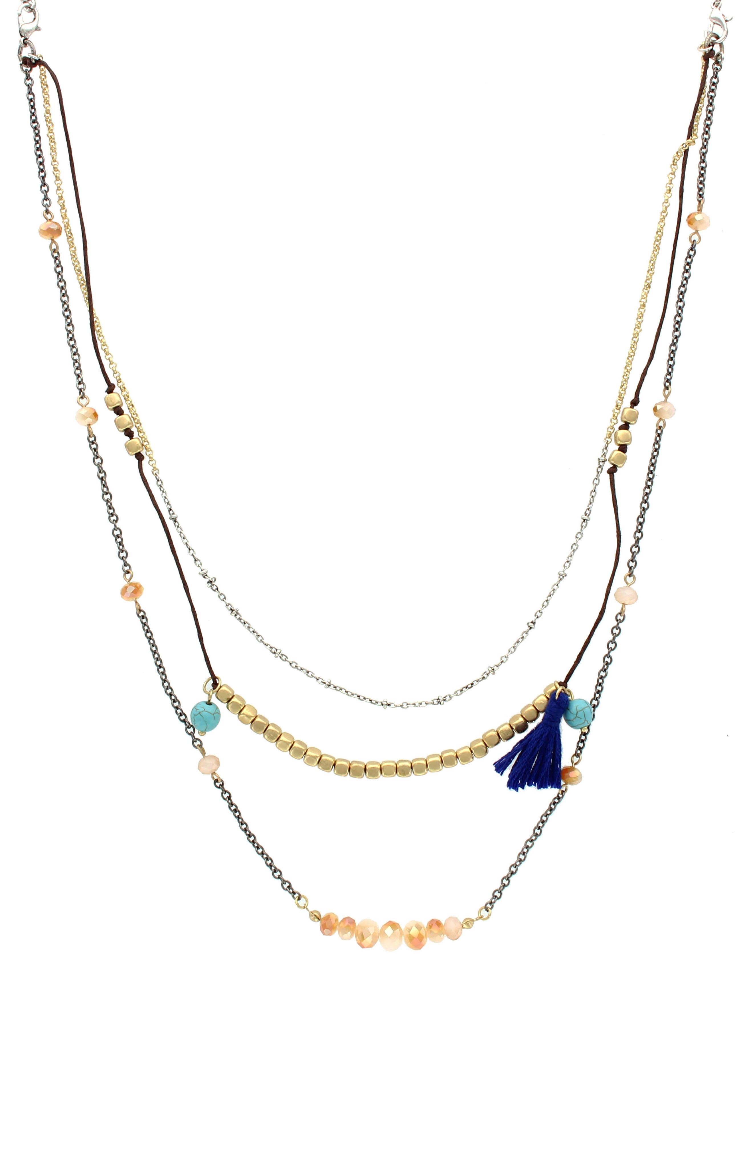 OLIVIA WELLES Kallee Layered Necklace