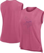 FANATICS Women's Fanatics Pink Minnesota Vikings Studio Embrace Tank Top