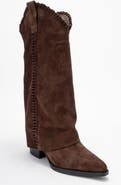 Forever & Always Shoes Clementina Leather Western Boot