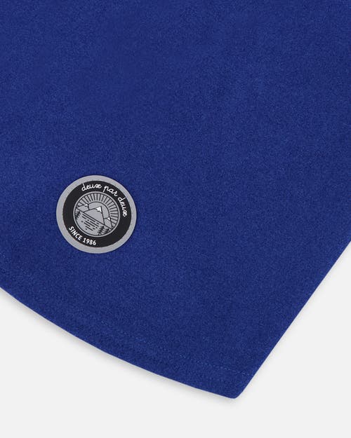 Deux Par Deux Brushed Jersey Balaclava In Blue