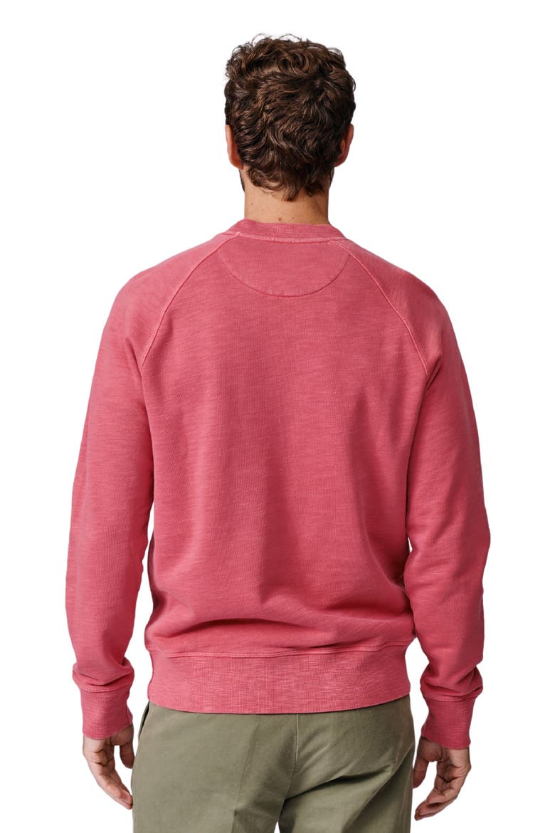 Garsdale Slub Crew Neck Sweatshirt, Alternate, color, Raspberry