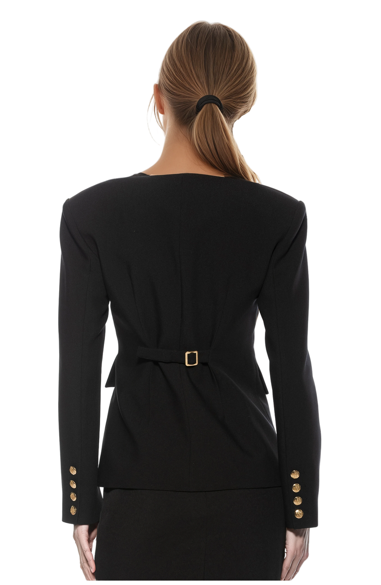 Alexia Admor Alira Blazer, Alternate, color, Black