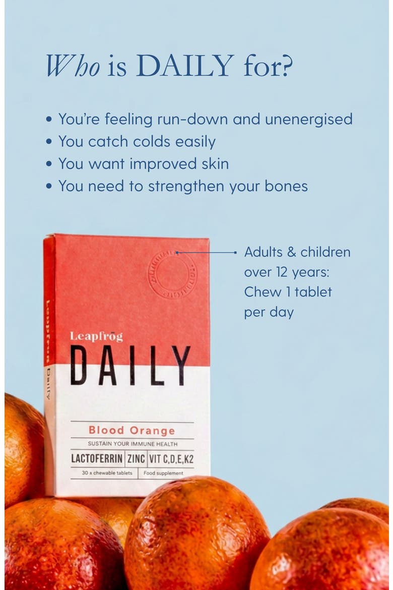 DAILY Food Supplement, Alternate, color, 15 Tablets