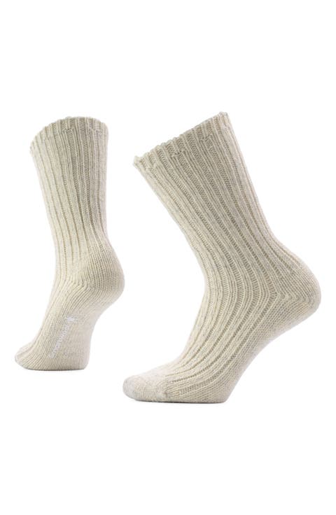Everyday Cozy Heritage Rib Crew Socks