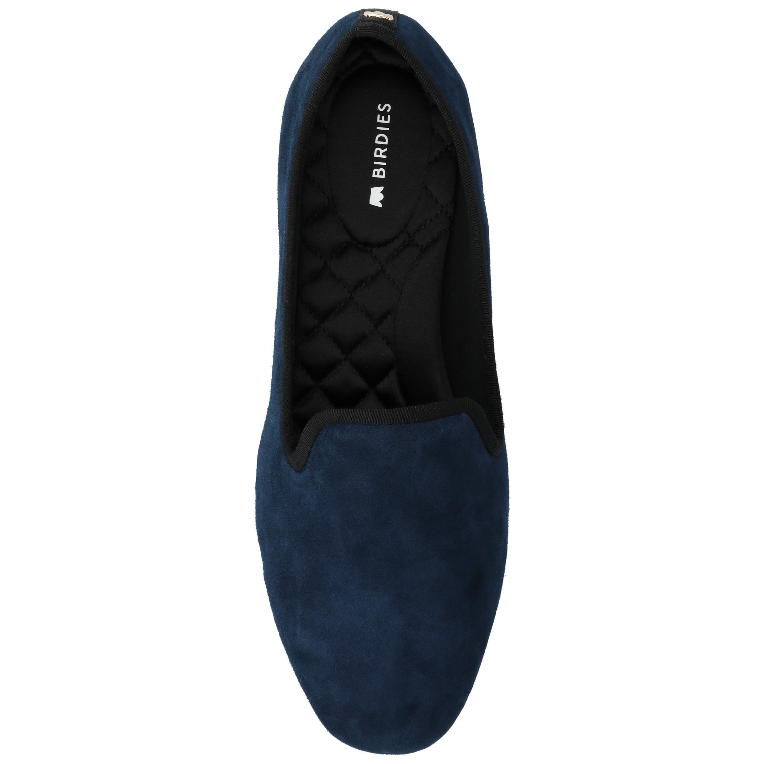 Starling Suede Flat, Alternate, color, Navy Suede