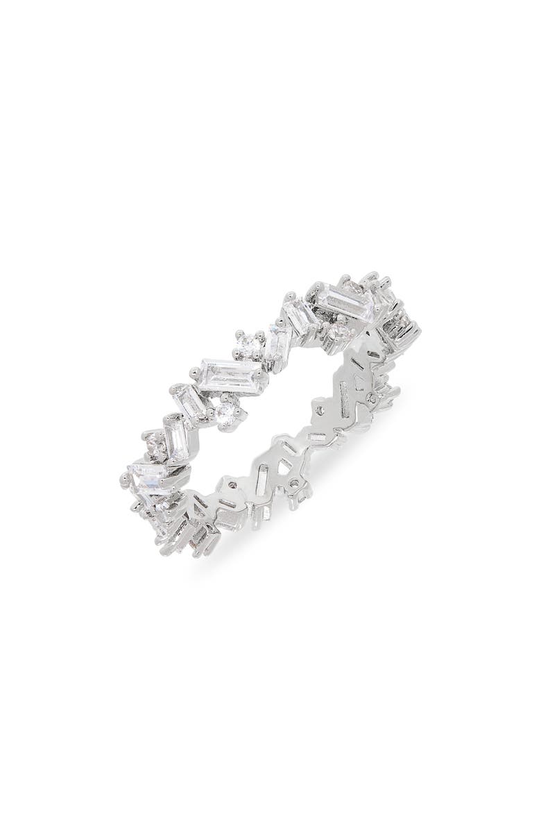 THE SIS KISS Jagged Ring, Main, color, Silver
