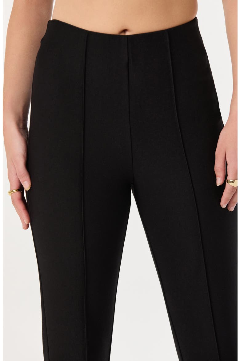 Pintuck Pants, Alternate, color, BLACK