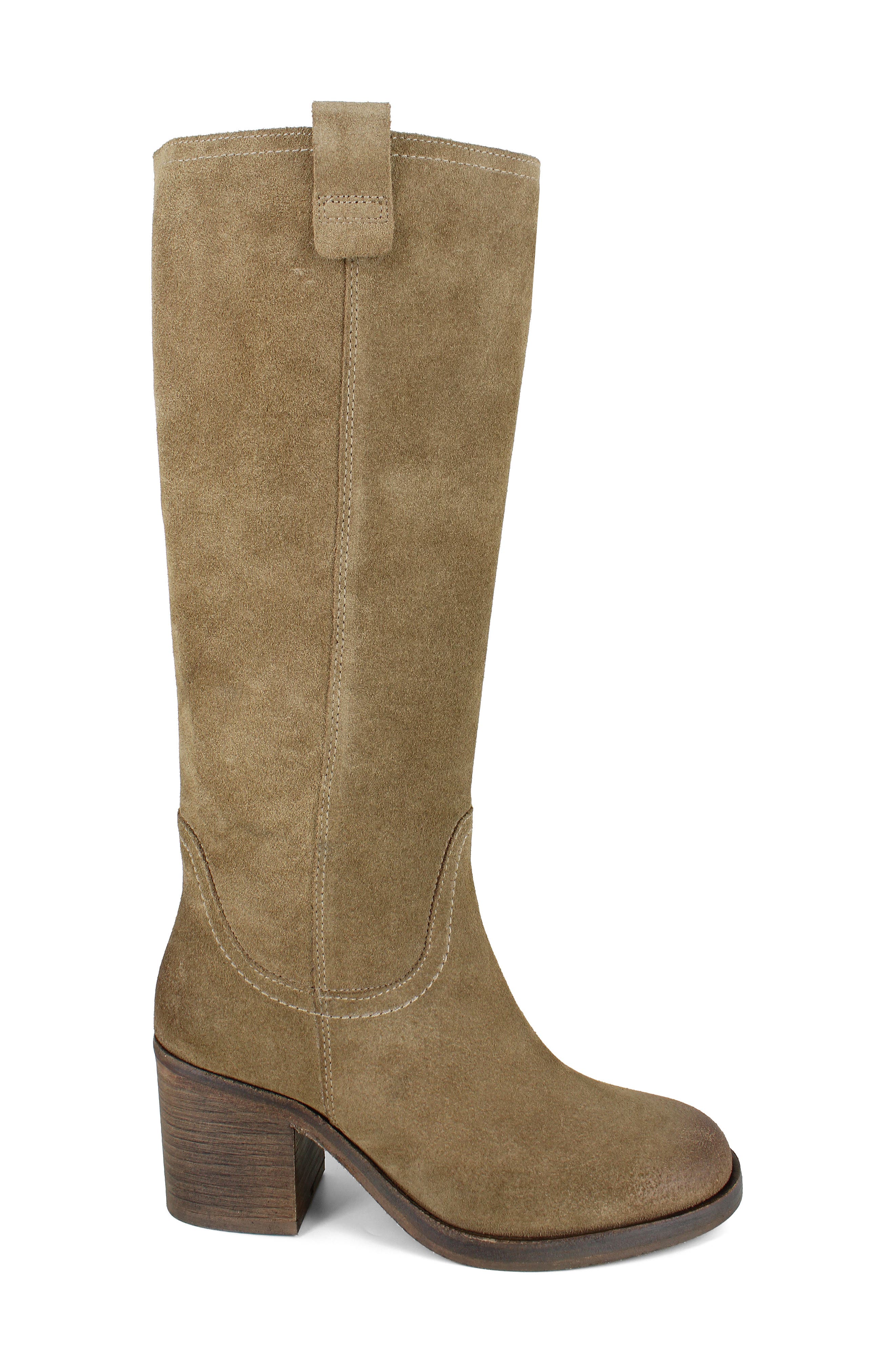 ZIGI Casper Knee High Block Heel Boot (Women) | Nordstrom