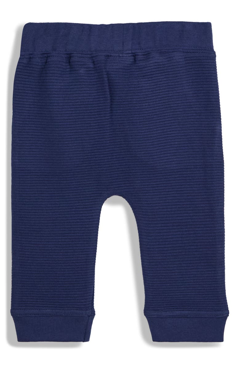 JOJO MAMAN BEBE Tractor Sweatshirt & Joggers Set, Alternate, color, Blue