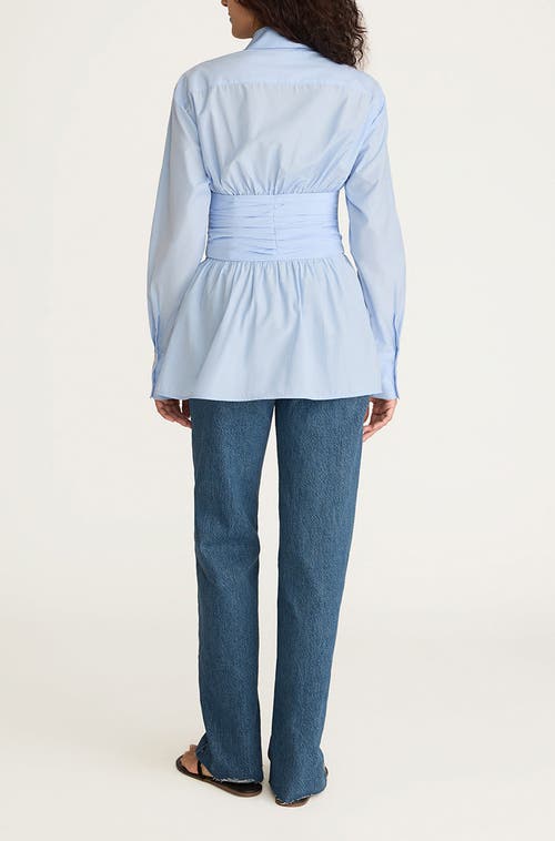 REBECCA TAYLOR REBECCA TAYLOR CORSETED BUTTON DOWN 