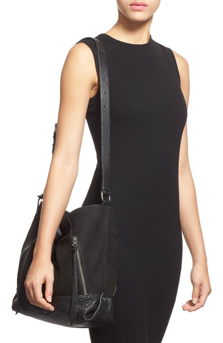 Treasure & Bond Treasure&Bond Double Zip Hobo Bag, Alternate, color,