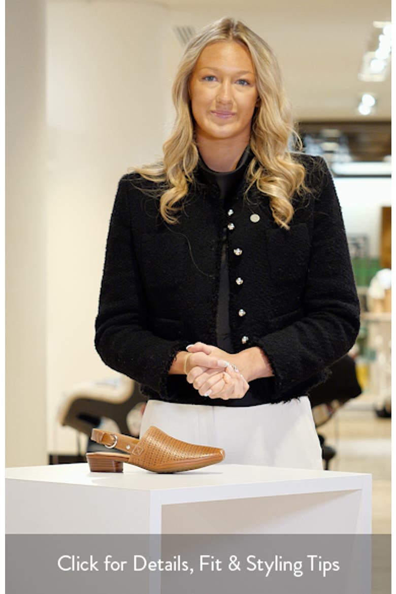 Alameda Slingback Clog video