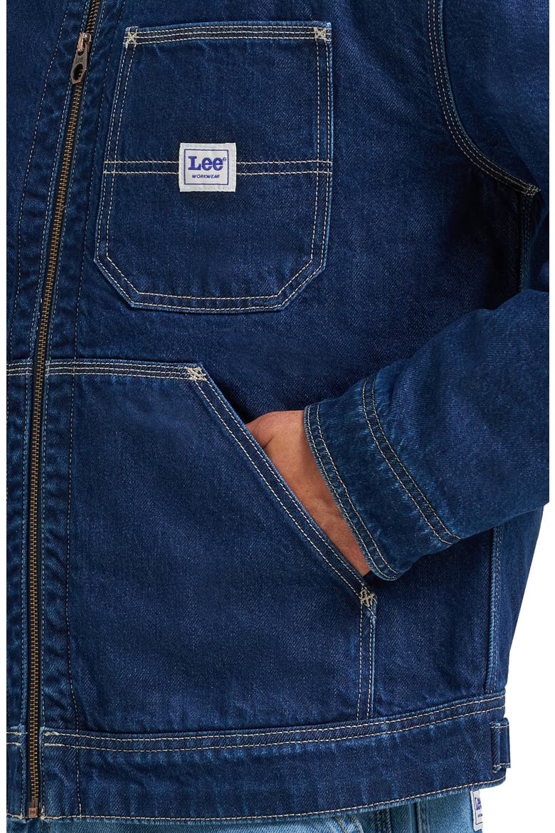 Workwear Denim Jacket, Alternate, color, SAVE IT
