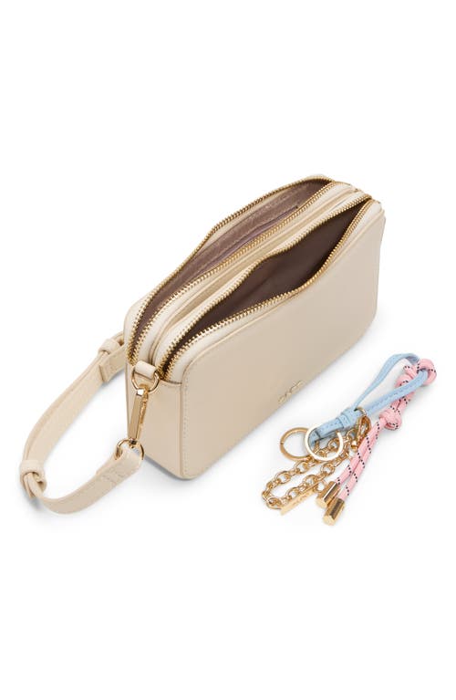 Aldo Ddemii Faux Leather Crossbody Bag In Brown