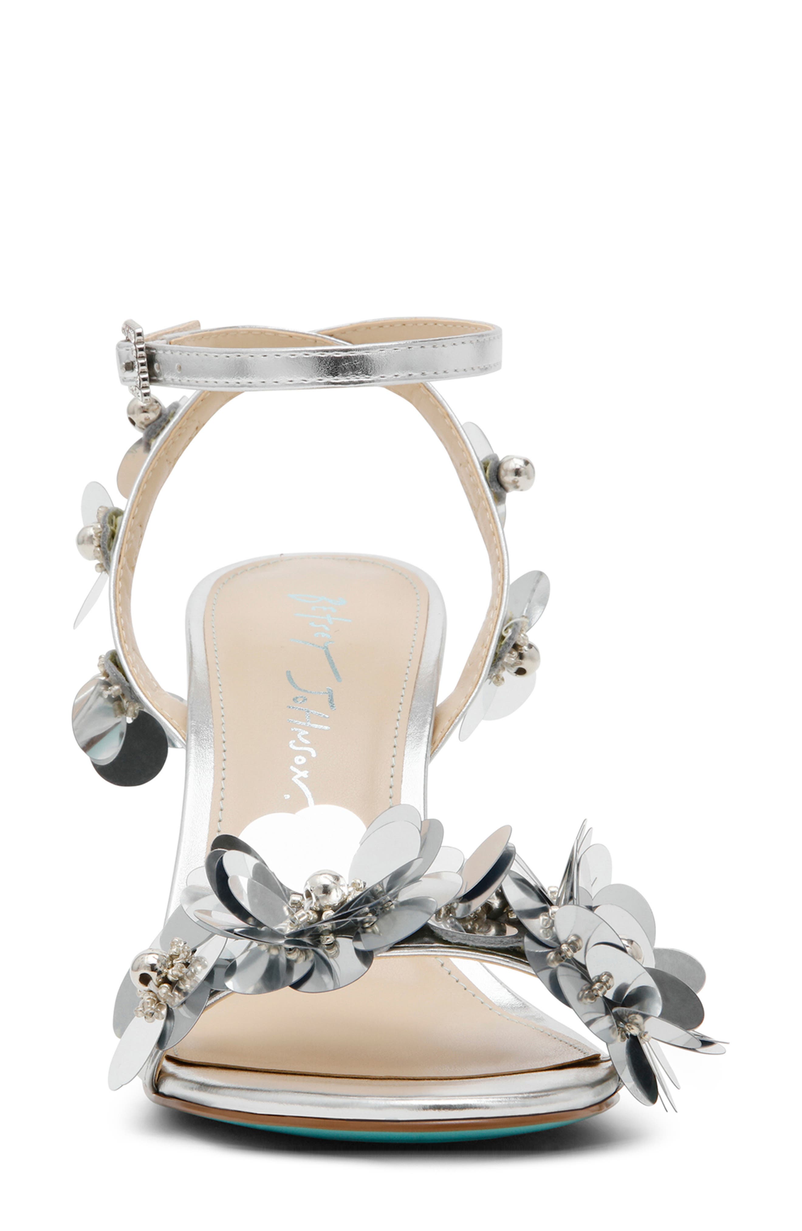 Betsey Johnson Arlo Ankle Strap Sandal, Alternate, color, 