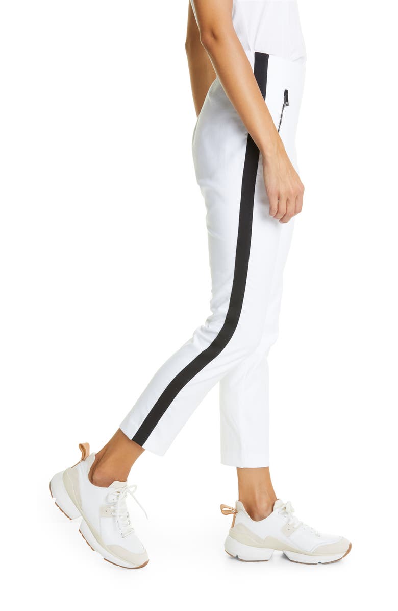 rag & bone Simone Side Stripe Ankle Pants, Alternate, color, 