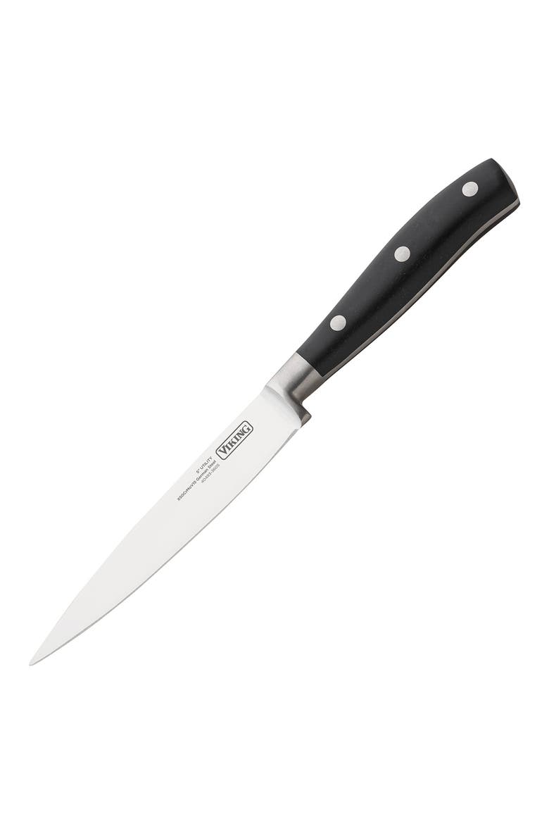 5-Inch Stainless Steel Steak Knife, Main, color, STEEL