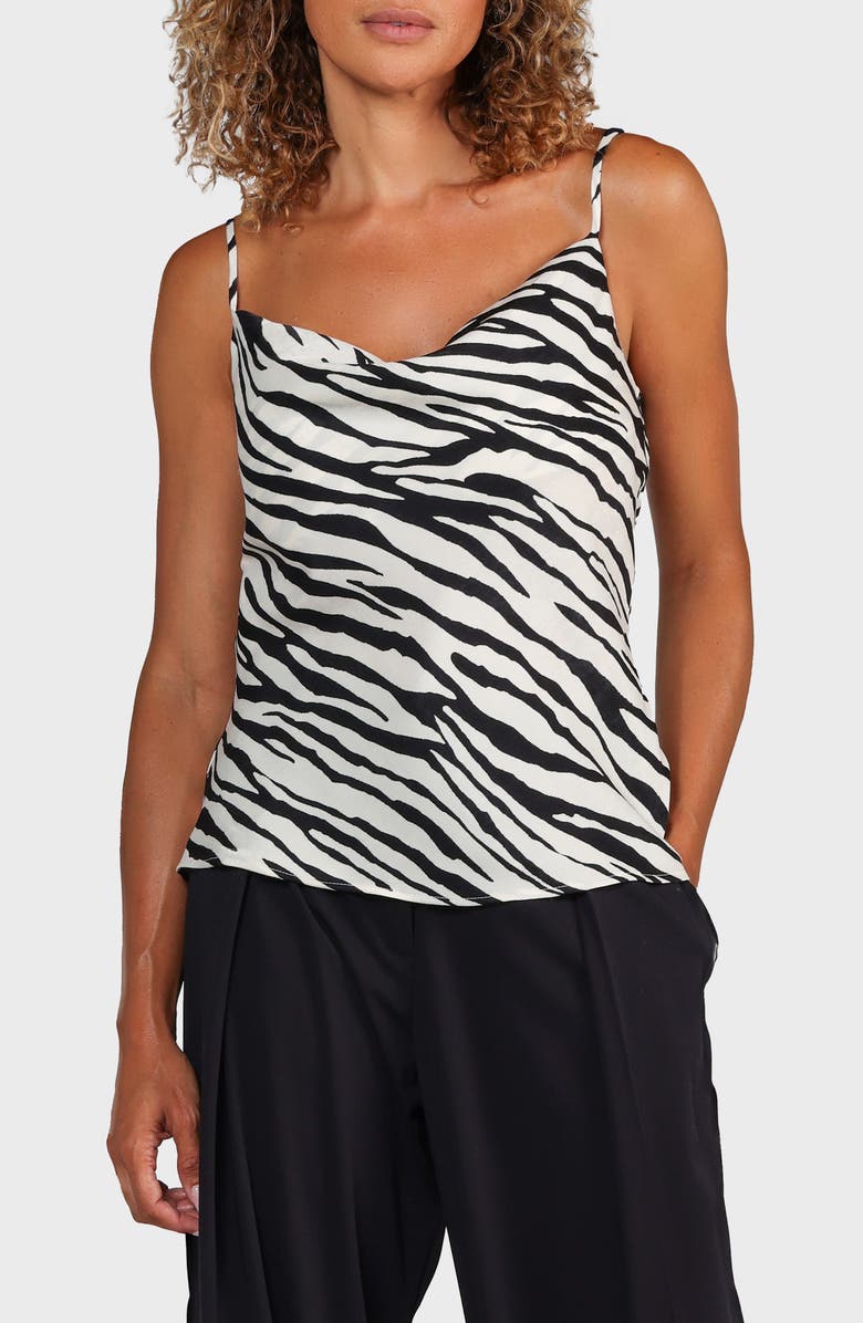 matty m. Julia Camisole, Main, color, Ivory/ Black