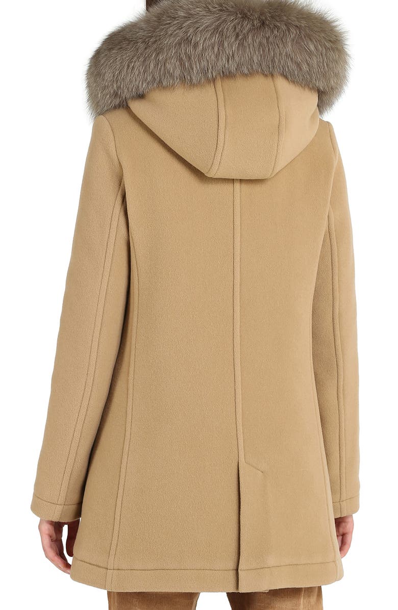 Woolrich McKenzie Coat with Genuine Fox Fur Trim, Alternate, color, 