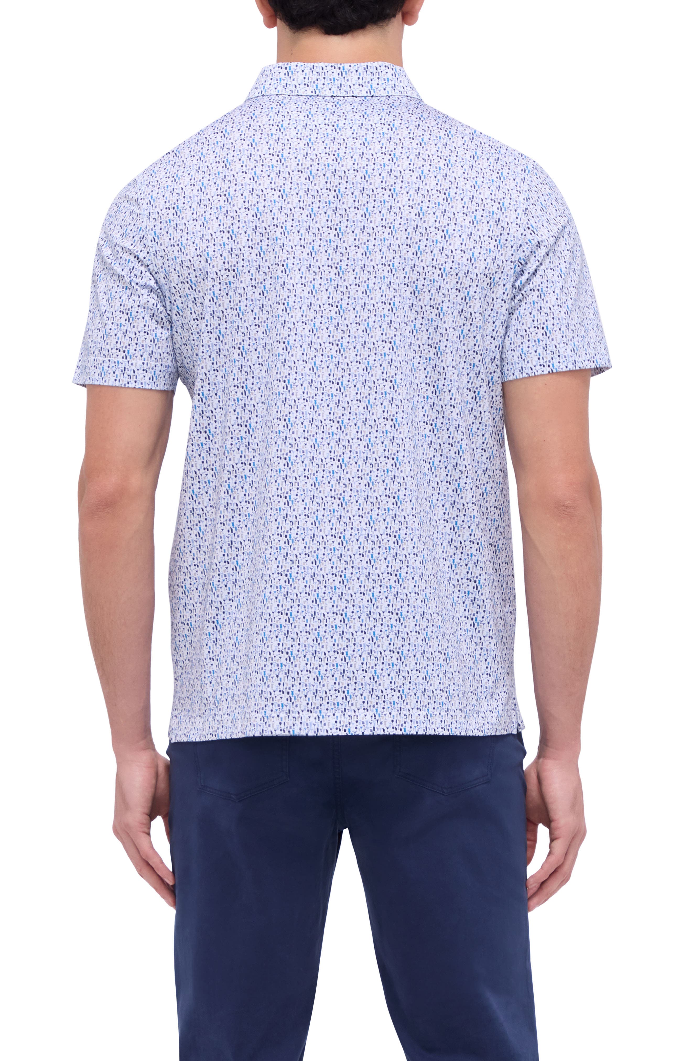Victor OoohCotton Cocktail Print Polo - image 2