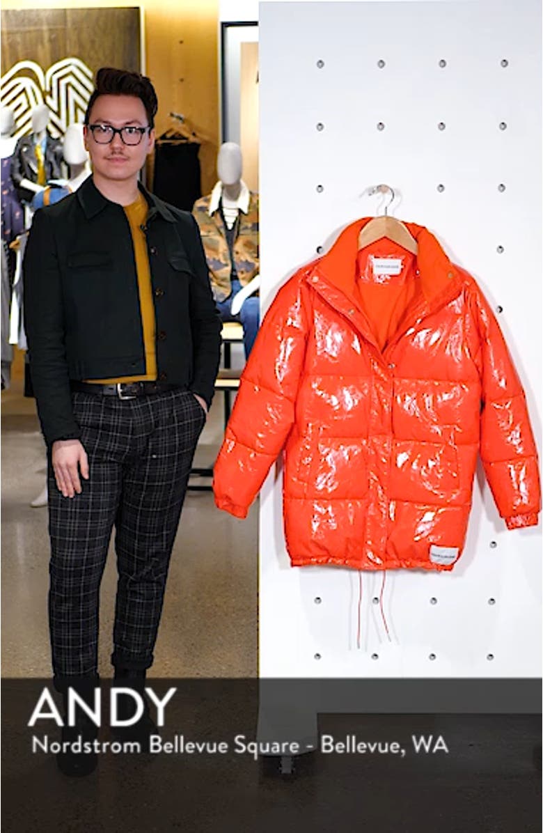 Glossy Puffer Jacket, sales video thumbnail