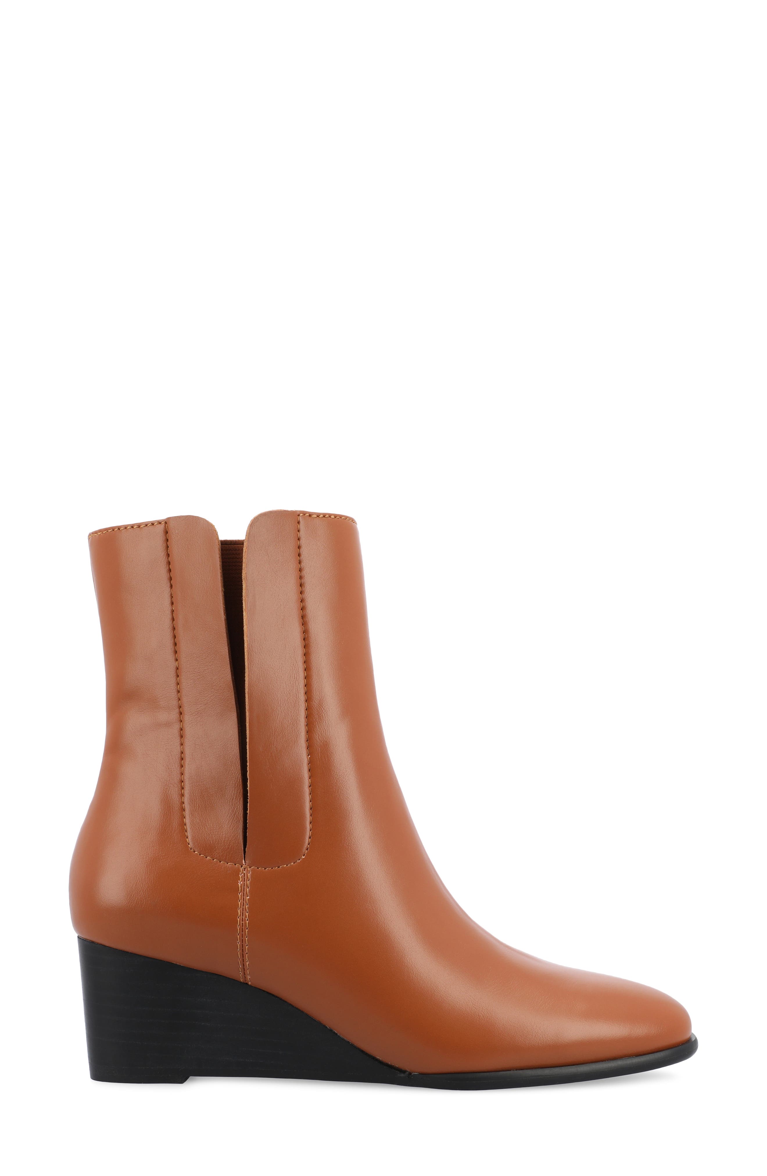Journee Collection Kylo Boot, Alternate, color, Cognac