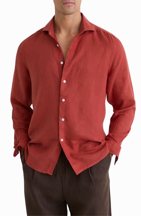 Ruban Linen Button-Up Shirt