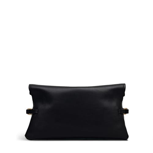 Radley Fleet Street Large Flapover Clutch In Black