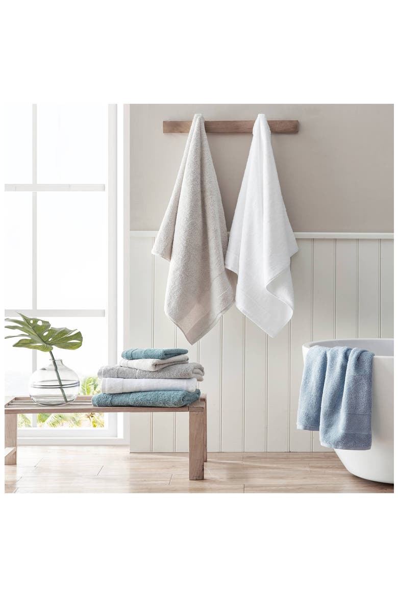 Island Retreat 6-Piece Towel Set, Alternate, color, MEDIUM GREY