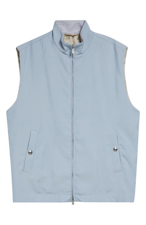 Silk Zip Vest