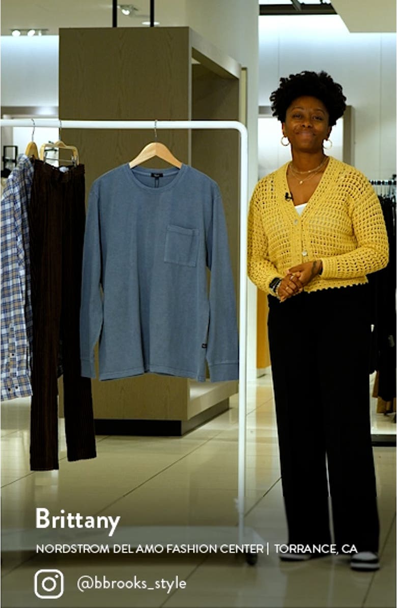 Cyd Long Sleeve Cotton T-Shirt, sales video thumbnail