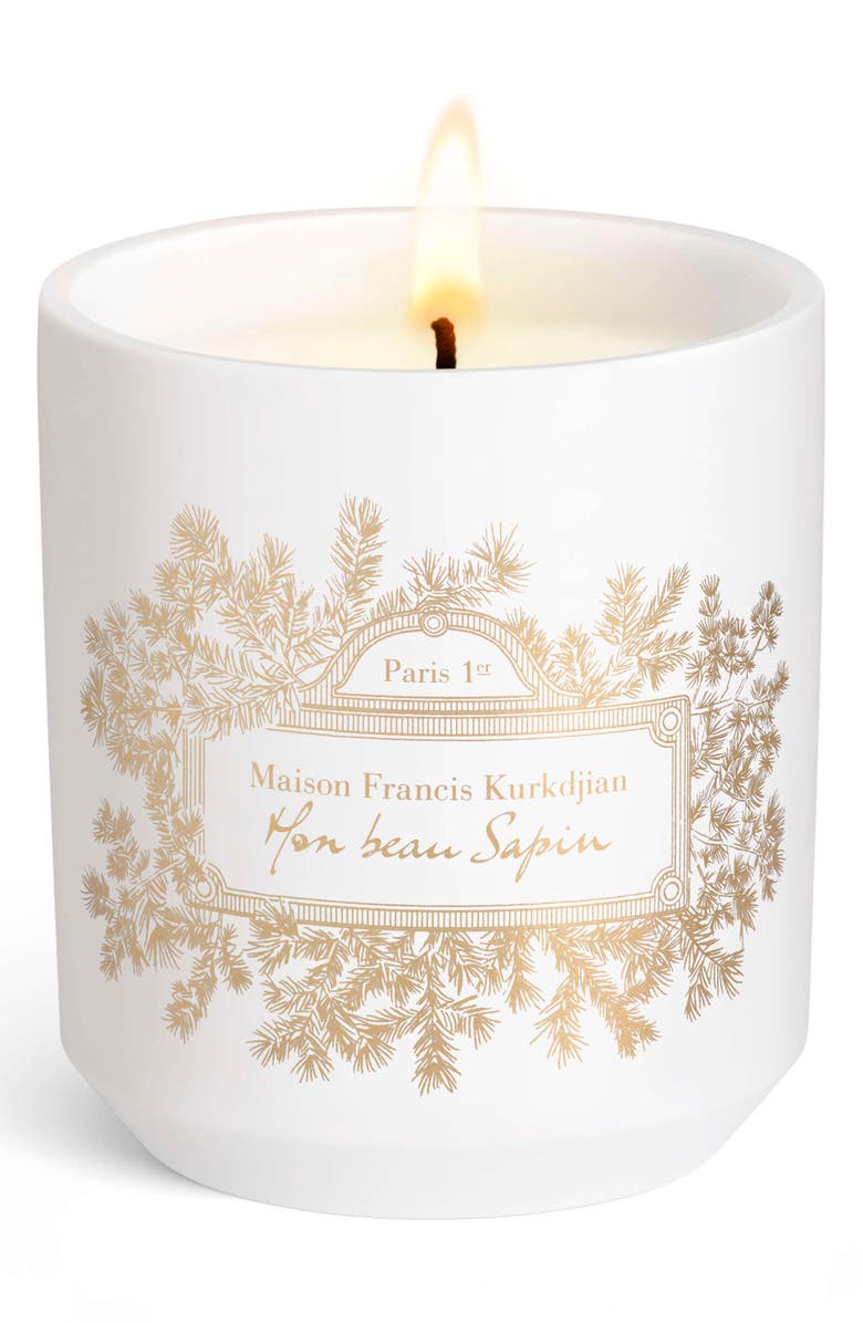 Maison Francis Kurkdjian Mon beau Sapin Scented Candle, Alternate, color, 