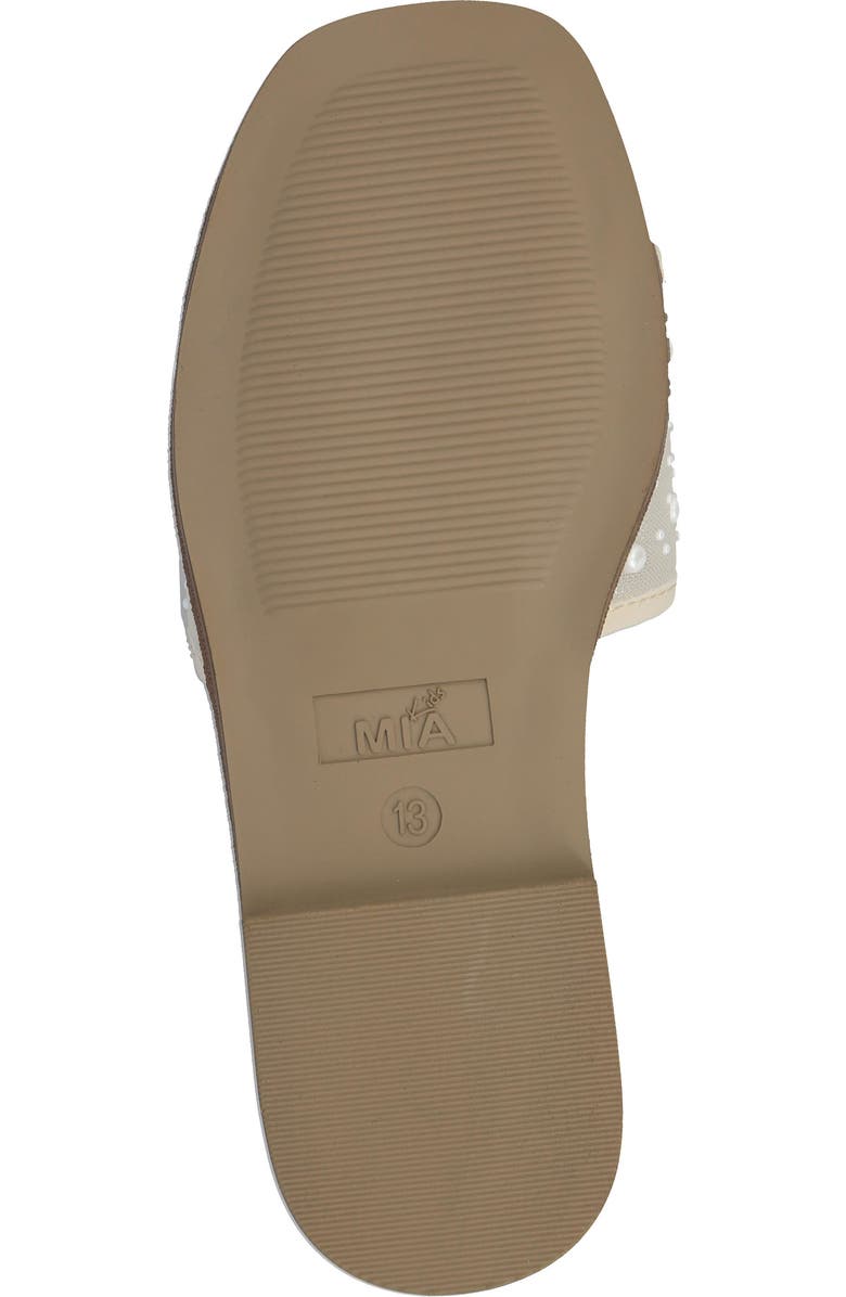 MIA Kids' Jhanna Slide Sandal, Alternate, color, Bone