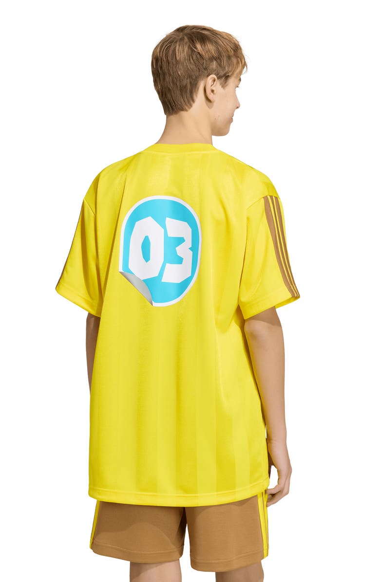 adidas Originals x Fortnite Kids' Peely Jersey, Alternate, color, Yellow