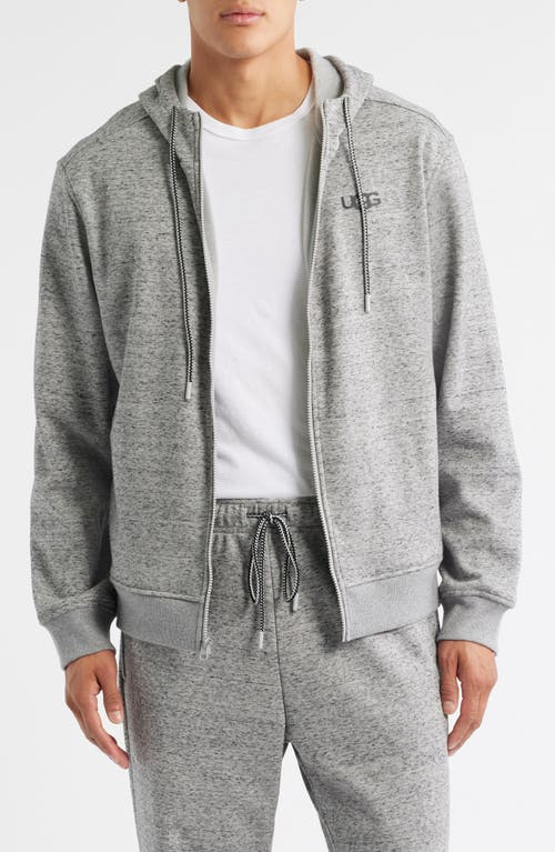 Ugg(r) Shiloh Fleece Zip Hoodie In Gray