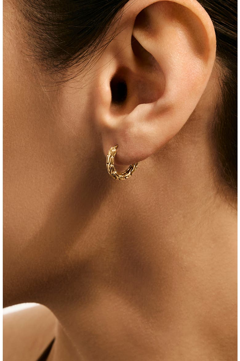 JH Essential Hoop Earrings, Alternate, color, GOLD