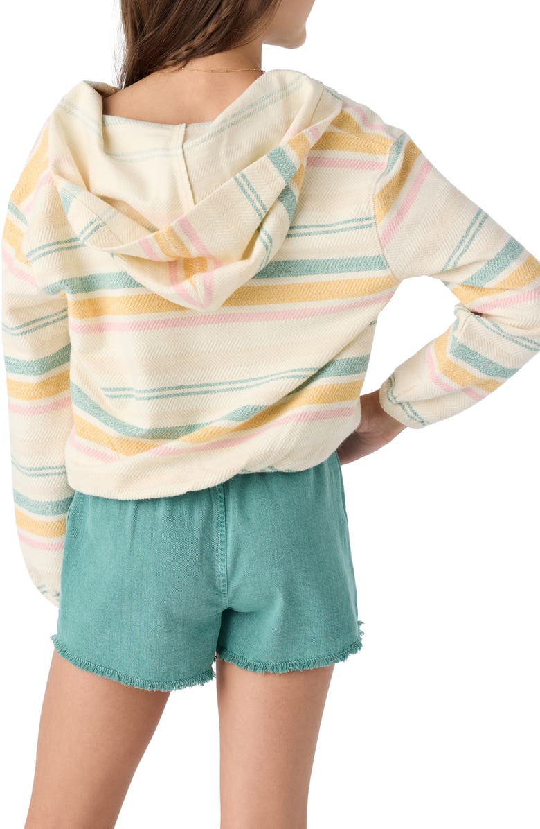 O'Neill Kids' Mila Stripe Hoodie, Alternate, color, 